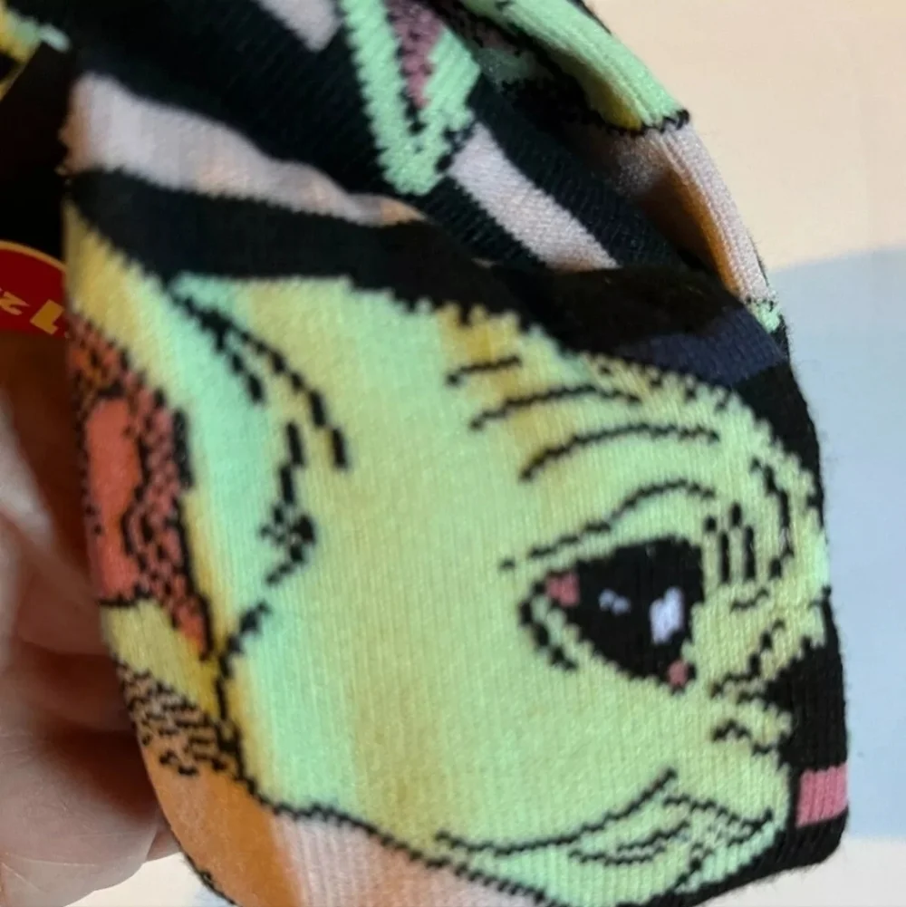 NEW STAR WARS CREW SOCKS 'GROGU'  SIZE 9-13 ~